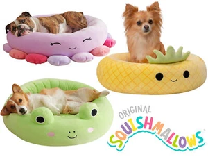Dog Beds SQUISHMALLOWS Official Pet Cat Beds Squishy Soft Warm Snuggly 3 Sizes - Picture 1 of 13