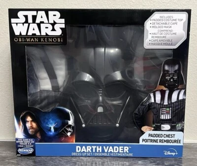 Star Wars Obi-Wan Kenobi Darth Vader Dress Up Set Boys Youth Size 4-6 New - Image 1 of 4