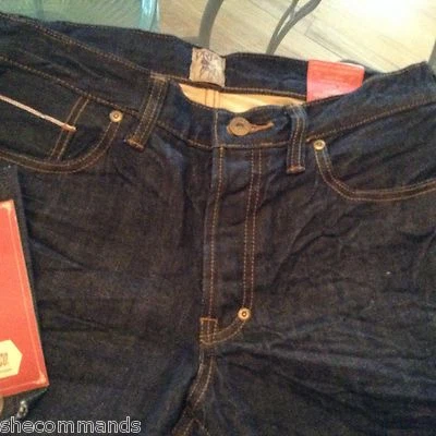 NEW PRPS BARRACUDA Straight Leg Selvedge Creased Jeans - 30 x 32 - Image 1 of 3