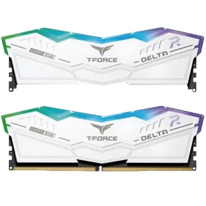 TEAMGROUP T-FORCE DELTA R 32GB (16GBx2) DDR5 5200MHz RAM (FF4D516G5200HC40CBK) - Picture 1 of 1