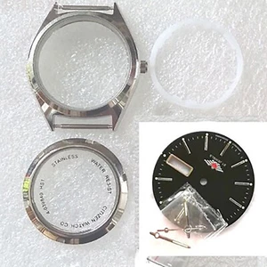 Reparación de cubierta de caja de reloj de acero metálico de 36 mm para movimiento 8200 - Imagen 1 de 9