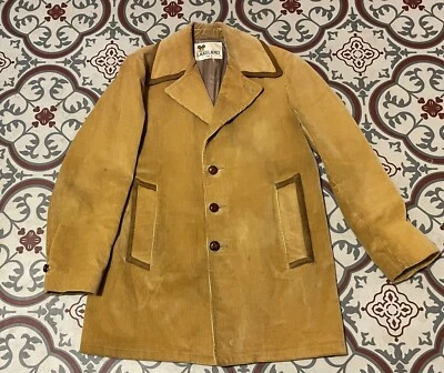 Abrigo Chaqueta Pana Lakeland Vintage Años 70 Talla 40 Foto 1 de 4