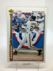 Barry Bonds 1992 Upper Deck Homerun Heroes #HR21 - Picture 1 of 2