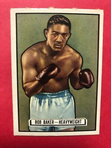 1951 TOPPS RINGSIDE #25 BOB BAKER  EX-MT