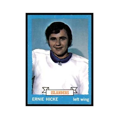Ernie Hicke 1973 Topps #18 Hockey Cards Hockey Card EX - Image 1 of 3