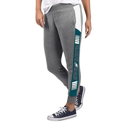 NFL Philadelphia Eagles Officially Licensed Women's Fleece Tailgate Pants G-III Cover