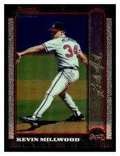 1999 Bowman Chrome #287 KEVIN MILLWOOD Atlanta Braves