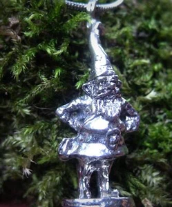 METAPHYSICAL LUCKY SUGAR DADDY MILLIONAIRE GNOME DOLL PENDANT - Picture 1 of 4