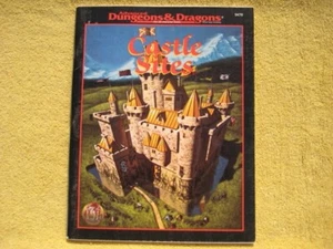Castle Sites, Advanced Dungeons & Dragons Accessory 9479 TSR 1995 Paperback - Imagen 1 de 10