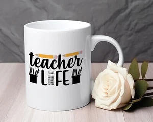 Teacher Novelty mug 11 oz high school educator life gift - Picture 1 of 1