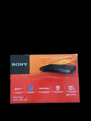 Reproductor de DVD Sony DVP-SR210P con escaneo progresivo nuevo sellado de fábrica Foto 1 de 4