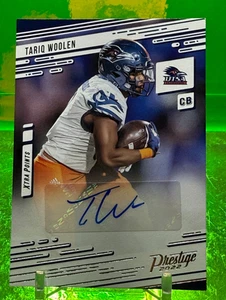 Auto RC Tariq Woolen Prestige Xtra Points 2022 #PX-TWO CB Seahawks UTSA - Imagen 1 de 2