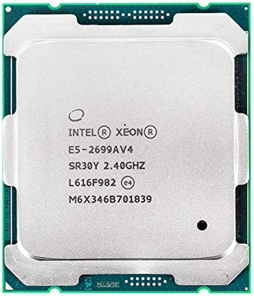 Intel Xeon E5-2699A V4 2.40GHz 55MB 22 Core 9.6GT/s 145W CPU Processor SR30Y - Image 1 of 1