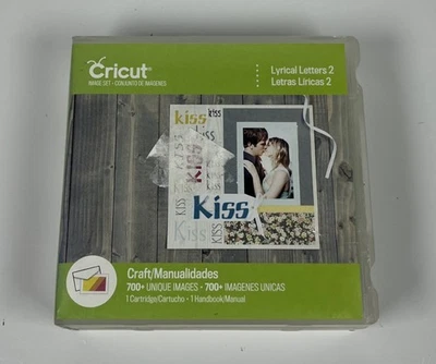 Cricut 2002573 letras líricas 2 cartuchos 2014 700+ imágenes únicas  Foto 1 de 4