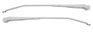 Wiper Arms, Stainless Steel, Pair, Compatible with Chevy Truck 1947-1953 - Picture 1 of 4
