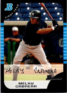 2005 Bowman #190 Melky Cabrera - Picture 1 of 2