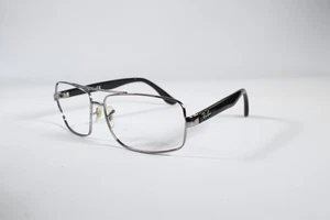 Ray Ban Eyeglasses RB 3458 Unisex Silver 004/71 Full Rim Metal Glasses Frames - Picture 1 of 4
