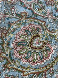 Ralph Lauren Paisley Standard Shams Pillow Case SET OF 2 Blue Fenton NWOT! - Picture 1 of 6