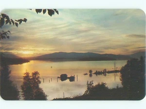 Pre-1980 LAKE SCENE Hope - Near Sandpoint Idaho ID j/29 AE4076 - Picture 1 of 2