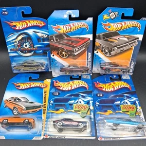 Konvolut 6 Muscle Cars - Hot Wheels, kartoniert - Bild 1 von 7