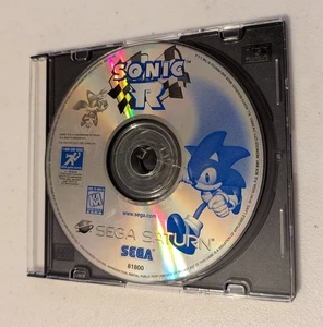AS-IS NOT WORKING CRACKED Sonic R Racing Sega Saturn Disc Only - Picture 1 of 3