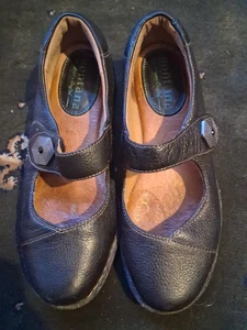 Montana Rosalinda Schuhe schwarz Leder Maryjanes Größe 5 1/2 Medium edel - Bild 1 von 8