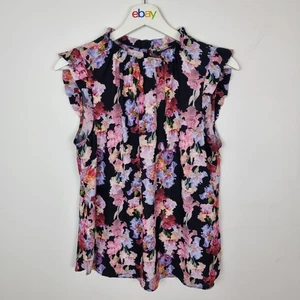 Portmans Top Size 10 Floral Print - Foto 1 di 5