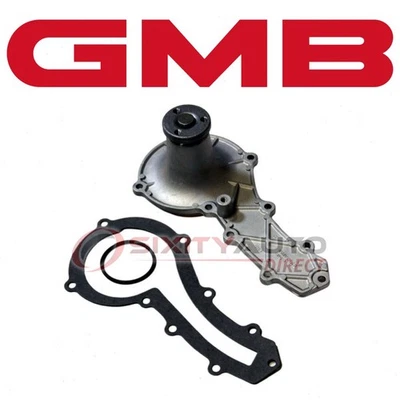 GMB Water Pump for 1984-1989 Chrysler Daytona 2.2L 2.5L L4 - Coolant gj - Изображение 1 из 4