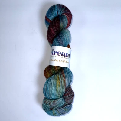 Dream in Color Smooshy Cashmere Merino Wool Fingering Weight Yarn In the Depths - Image 1 of 4