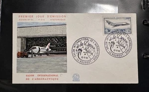 France 1965 FDC INTERNATIONAL AIR SHOW - Picture 1 of 2