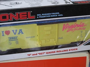 1987 Lionel 6-19901 I Love Virginia Box Car Virginia is for Lovers L0806 - Picture 1 of 2