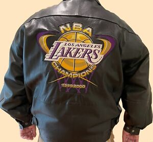 2001 Los Angeles Lakers Back to Back NBA Champions Custom Jeff Hamilton  Jacket