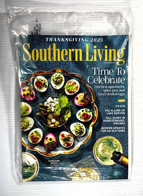 SOUTHERN LIVING Magazine  November 2023 Thanksgiving 2023,  Time to Celebrate - Image 1 of 2
