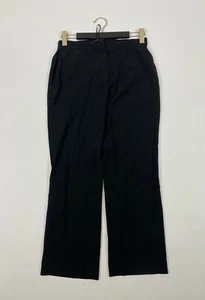 JIL SANDER Black Wide Baggy Trousers Pants IT 38 / W28 - Picture 1 of 9