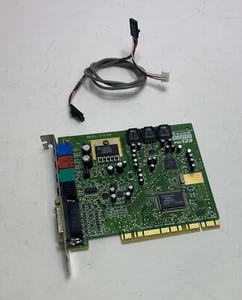 Creative Labs CT4700 Sound Blaster PCI128 PCI Sound Audio Card and Cables - Afbeelding 1 van 7