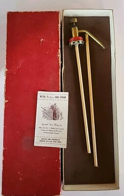 Sifón de soda vintage Metro Manufacturing Deluxe Foto 1 de 3