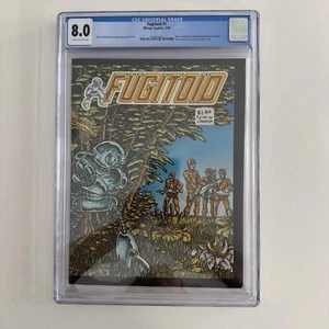 Fugitoid #1 CGC 8.0 By Eastman & Laird Mirage Studios 1985 TMNT Fresh Grade - Picture 1 of 18