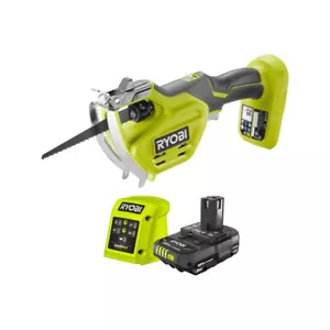 RYOBI 18V One+ Pruning Saw PLUS 2.0Ah Battery Charger & Pruning Blade Kit - NEW - Picture 1 of 8