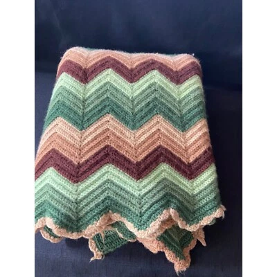 Manta afgana hecha a mano vintage acogedora mediados de siglo Foto 1 de 4