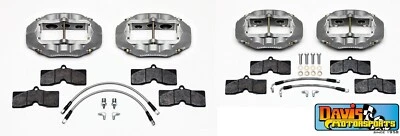 WILWOOD 6 piston front ,4 piston rear Anodized Brake Calipers  fits 65-82,C2,C3 - Image 1 of 2