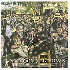 Rod Stewart signiertes Autogrammalbum Vinyl Schallplatte LP - A Night on the Town BAS COA