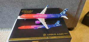 Gemini Jets Alaska Airlines A321-253NWL 1:200 G2ASA739 More To Love Color N927VA - Picture 1 of 10