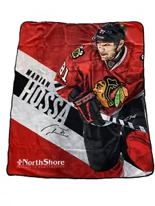 Marian Hossa Chicago Blackhawks Northshore Throw Blanket 50" x 60" - Picture 1 of 4