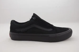 Vans Old Skool Pro Blackout Men's Multiple Sizes New in Box VN000ZD41OJ - Picture 1 of 9
