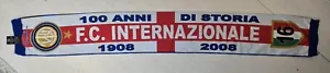 6025/137 FC INTER SCIARPA CAMPIONI D'ITALIA 2008 CENTO ANNI STORIA 16° SCUDETTO - Imagen 1 de 3
