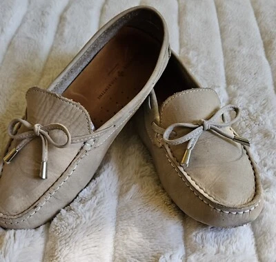 Zapato Mocasín de Conducción Increíblemente Suave Mercantil Florentini Cuero Nubuck Talla 6 Foto 1 de 4