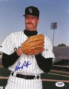 Signed Autographed BRUCE RUFFIN Colorado Rockies 8X10 Photo PSA/DNA Hologram - Picture 1 of 1