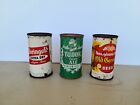 3 Assorted Flat Top Beer Cans