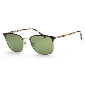 Gafas de sol Ferragamo para hombre 54 mm negras y doradas brillantes SF180S-017 - Imagen 1 de 2