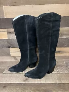 ⚡️ Stivali al ginocchio Seychelles Begging You in pelle scamosciata nera donna 10 NUOVI ⚡️ - Foto 1 di 5